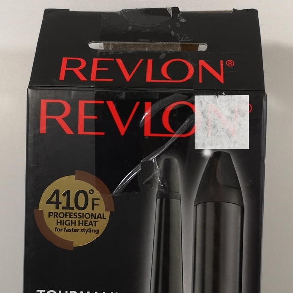 Revlon Tourmaline Ceramic Coated 2-in-1 Barrel Wand, New in Open Box, Purple - Picture 6 of 6
